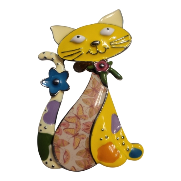 Jewelry - Cat Brooch